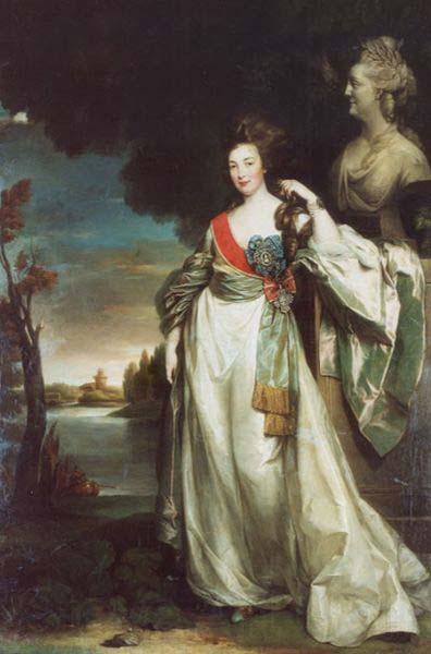 Richard Brompton Portrait of Aleksandra Branicka lady-in-waiting of Catherine II Spain oil painting art